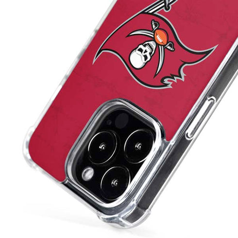NFL Tampa Bay Buccaneers Distressed iPhone 16 Pro MagSafe Case